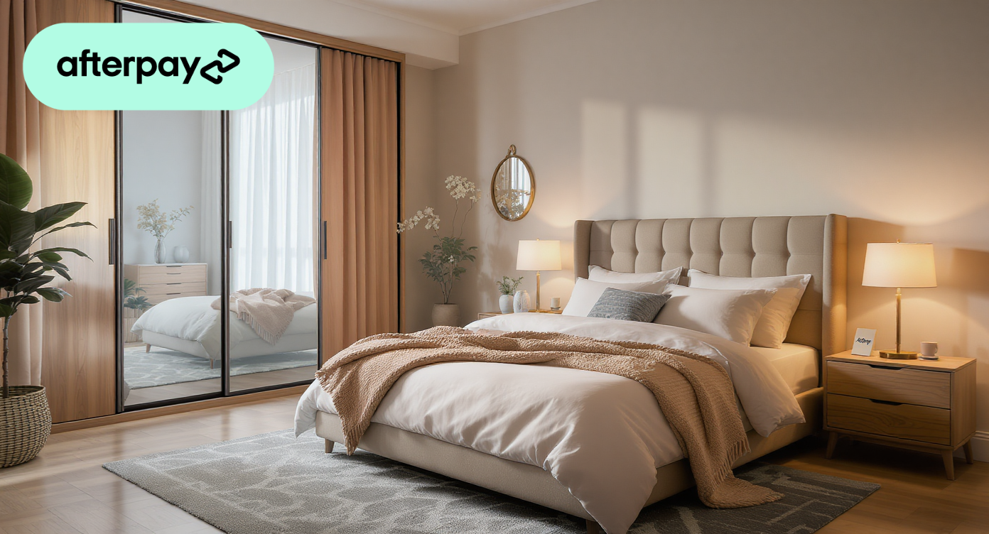 Create Your Dream Bedroom with Afterpay: Beds to Wardrobes